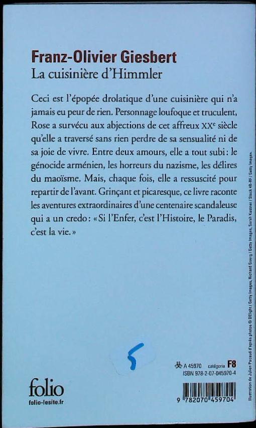 La cuisiniere d'Himmler : livres pas cher d'occasion, de seconde main de l'association Lire et Créer