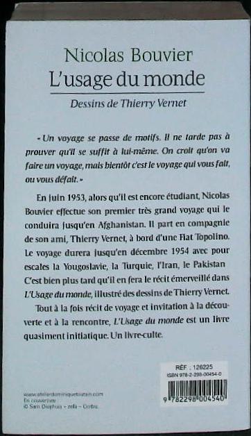 L'usage du monde : livres pas cher d'occasion, de seconde main de l'association Lire et Créer