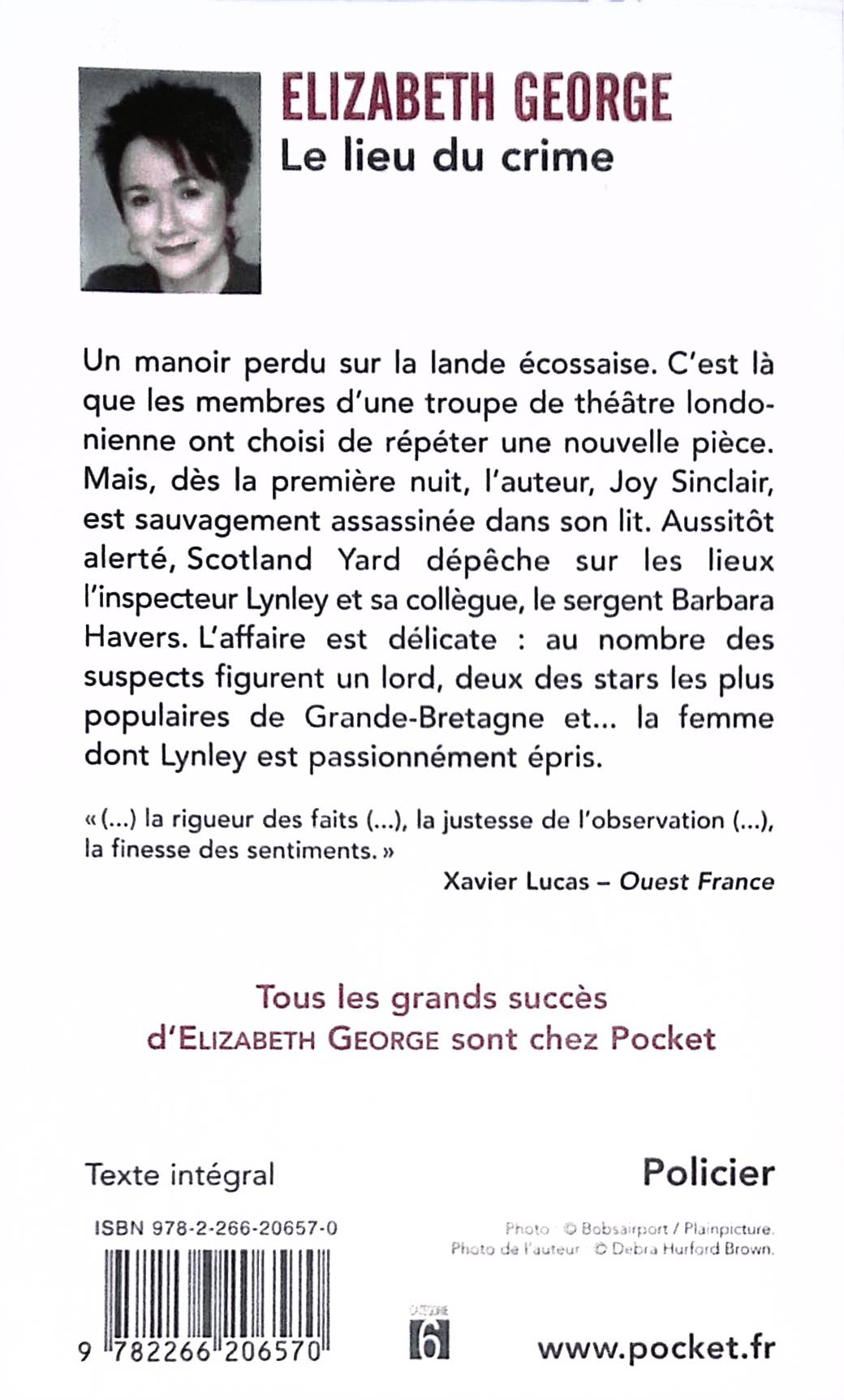 Le lieu du crime : livres pas cher d'occasion, de seconde main de l'association Lire et Créer