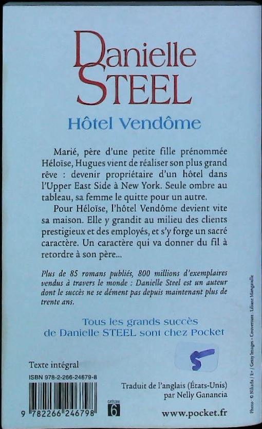 Hôtel vendôme : livres pas cher d'occasion, de seconde main de l'association Lire et Créer