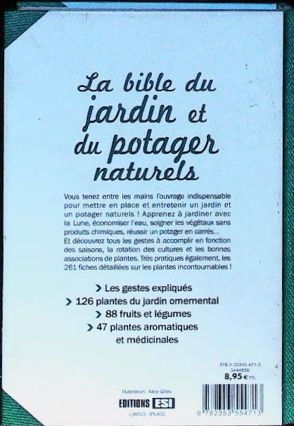 La bible du jardin et du potager naturels : livres pas cher d'occasion, de seconde main de l'association Lire et Créer