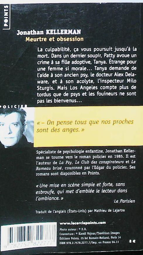 Meurtre et obsession : livres pas cher d'occasion, de seconde main de l'association Lire et Créer