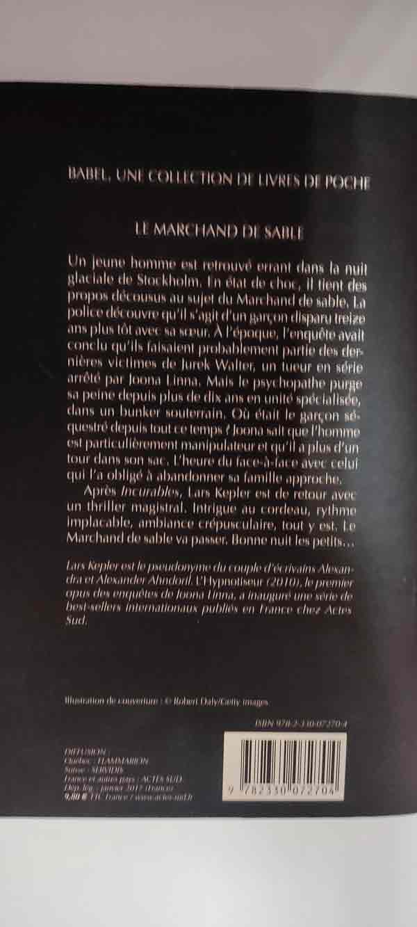 Le marchand de sable : livres pas cher d'occasion, de seconde main de l'association Lire et Créer