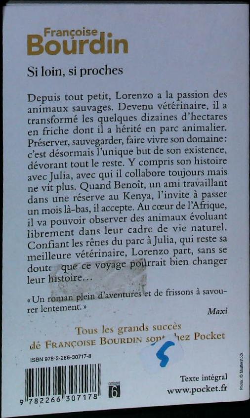 Si loin, si proches : livres pas cher d'occasion, de seconde main de l'association Lire et Créer