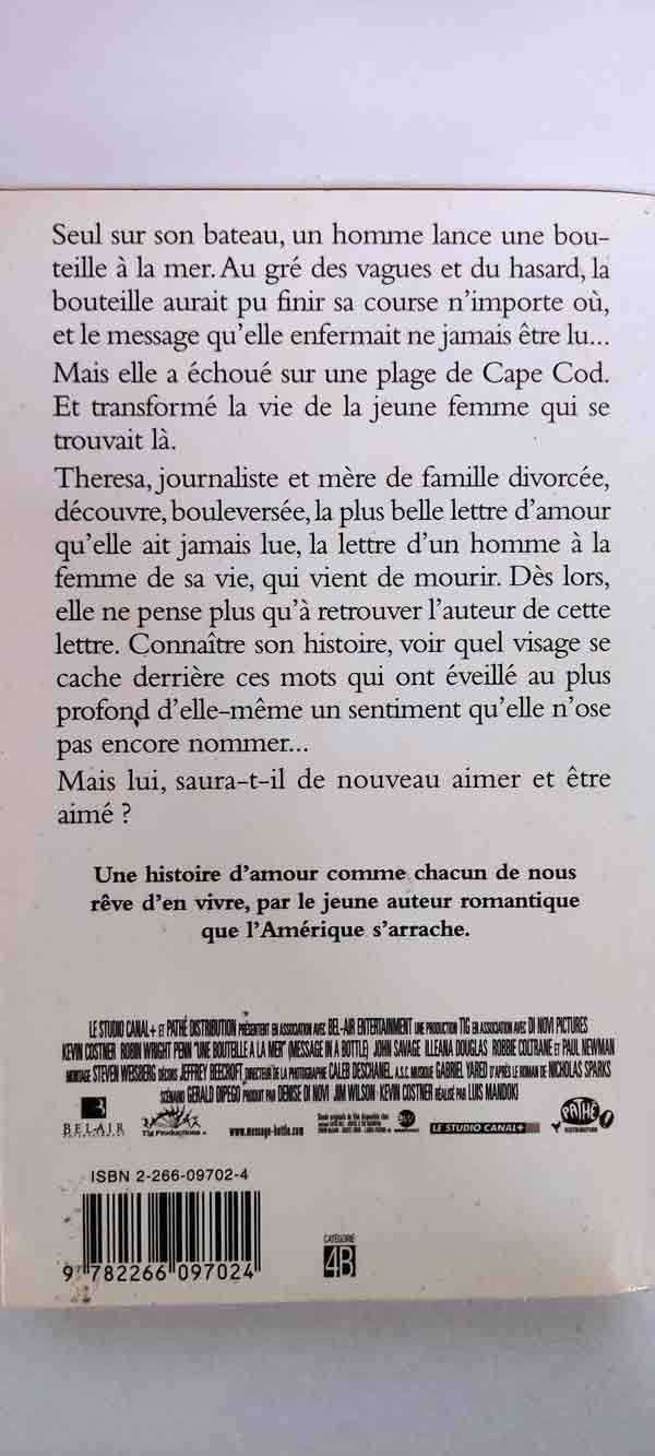 Une bouteille à la mer : livres pas cher d'occasion, de seconde main de l'association Lire et Créer