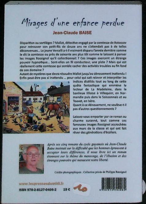 Mirages d'une enfance perdue : livres pas cher d'occasion, de seconde main de l'association Lire et Créer