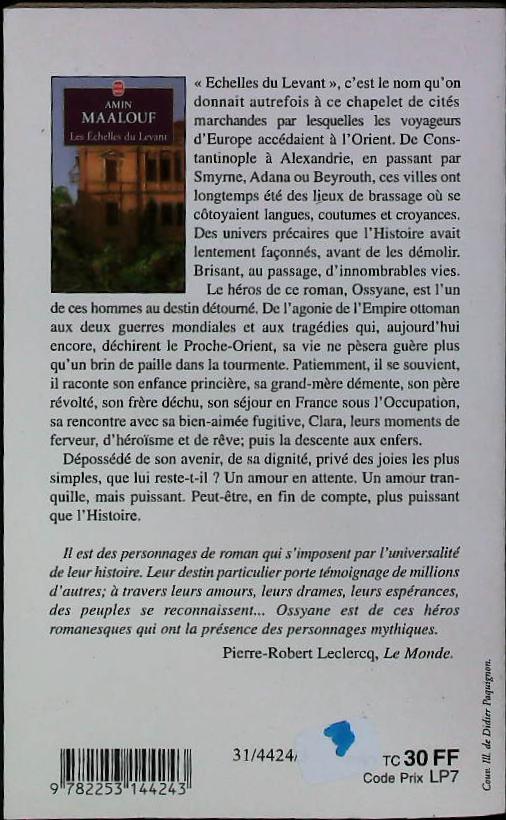 Les échelles du levant : livres pas cher d'occasion, de seconde main de l'association Lire et Créer