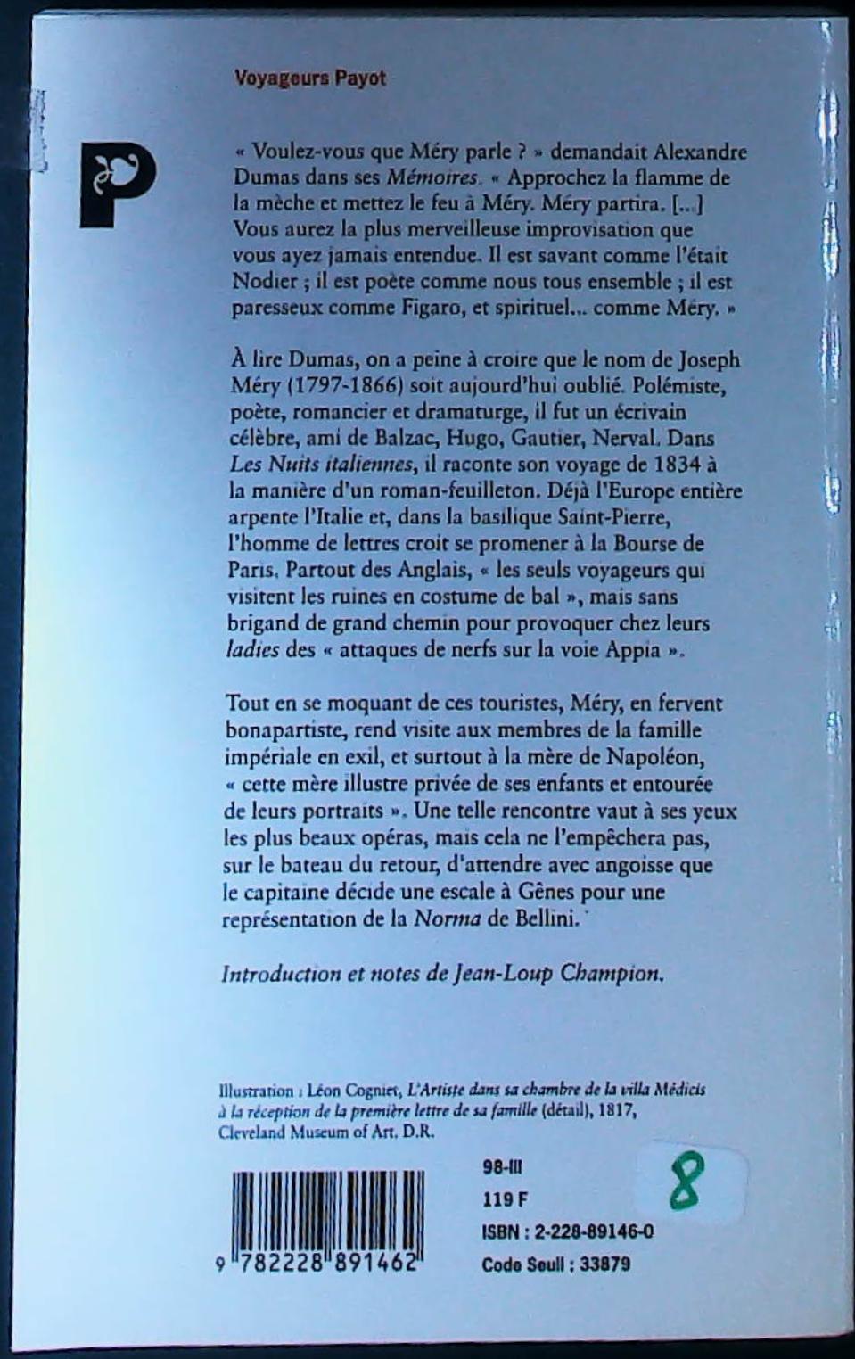 Les nuits italiennes : livres pas cher d'occasion, de seconde main de l'association Lire et Créer