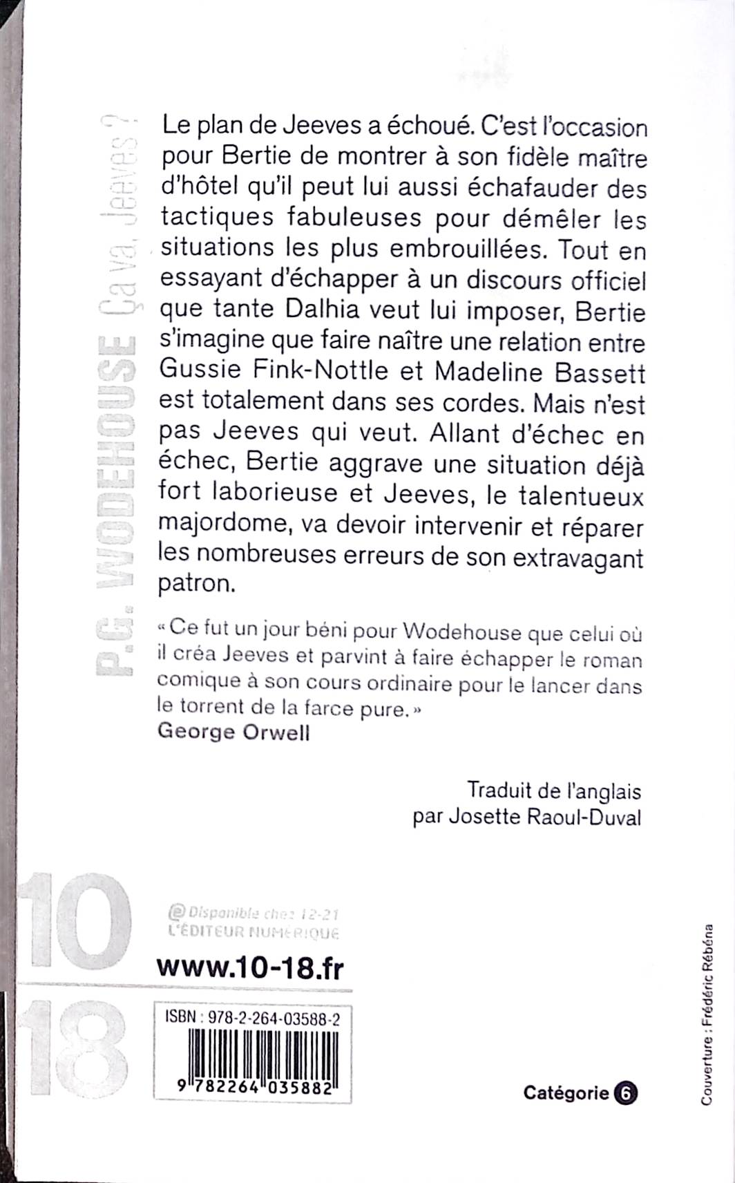 Ca va, Jeeves ? : livres pas cher d'occasion, de seconde main de l'association Lire et Créer