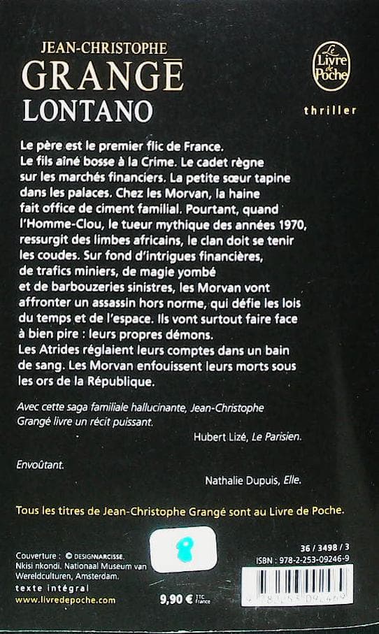 Lontano : livres pas cher d'occasion, de seconde main de l'association Lire et Créer