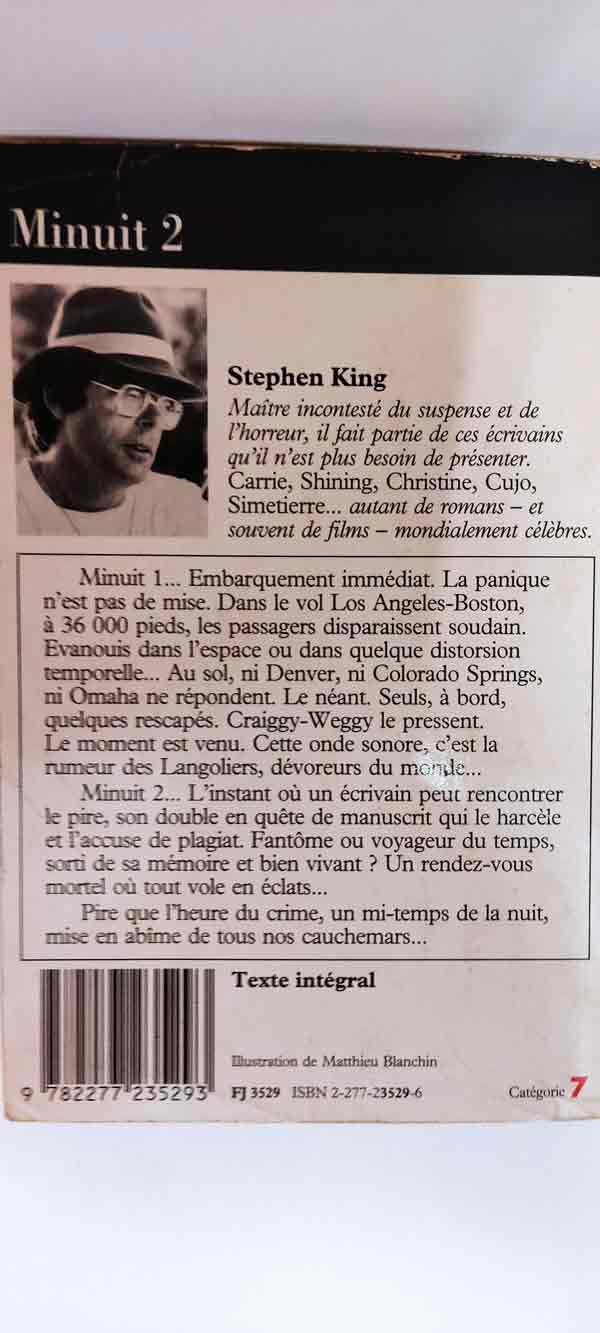 Minuit 2 : livres pas cher d'occasion, de seconde main de l'association Lire et Créer