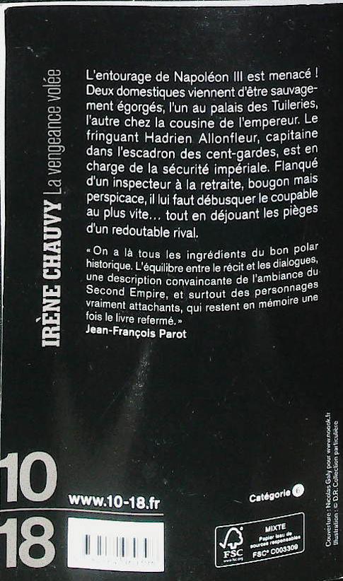 La vengeance volée : livres pas cher d'occasion, de seconde main de l'association Lire et Créer
