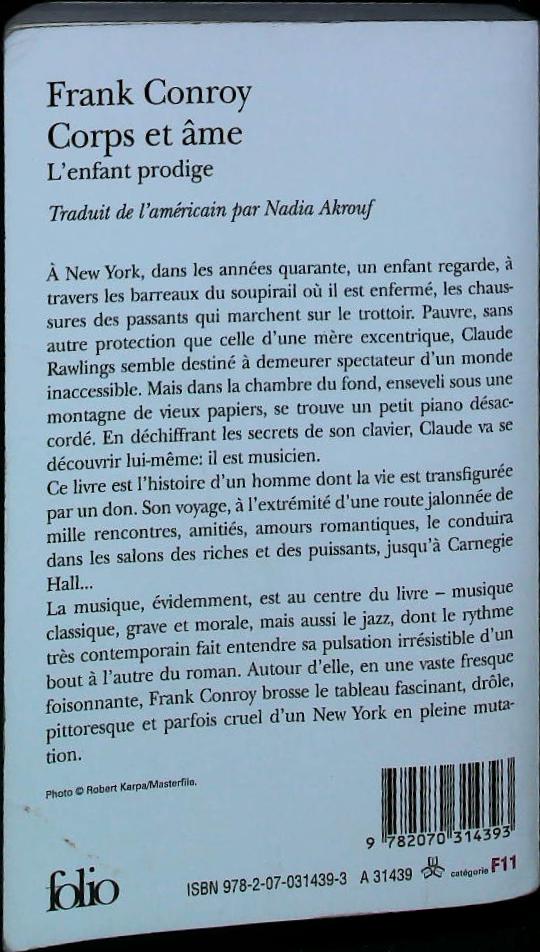 Corps et âme : livres pas cher d'occasion, de seconde main de l'association Lire et Créer
