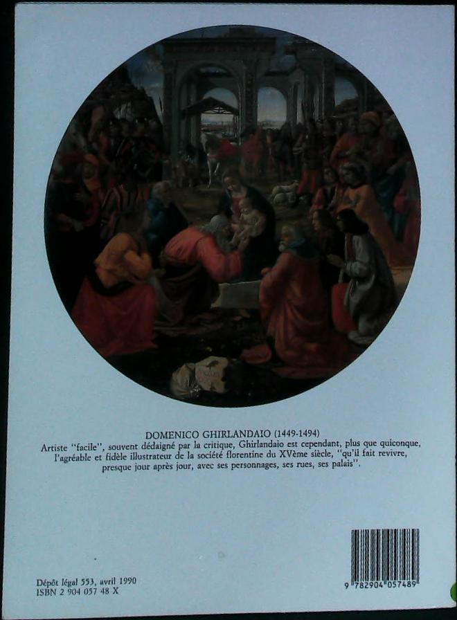 DOMENICO GHIRLANDAIO : livres pas cher d'occasion, de seconde main de l'association Lire et Créer