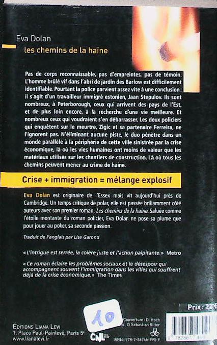 Les chemins de la haine : livres pas cher d'occasion, de seconde main de l'association Lire et Créer