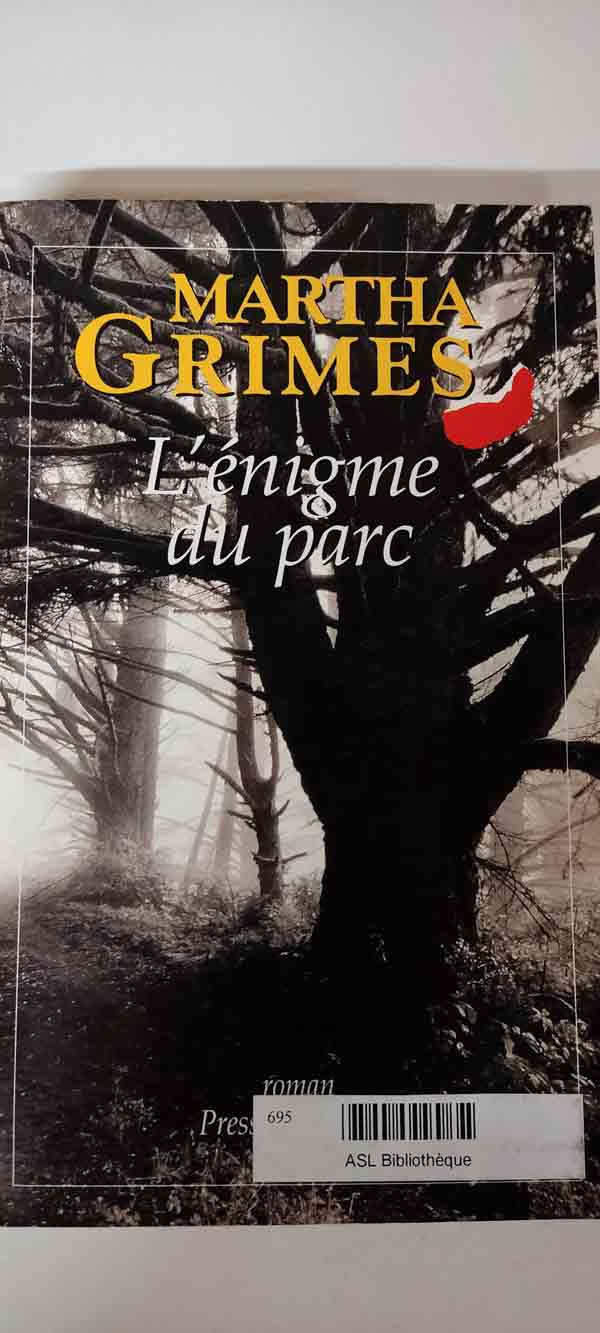 L'énigme du parc : livres pas cher d'occasion, de seconde main de l'association Lire et Créer