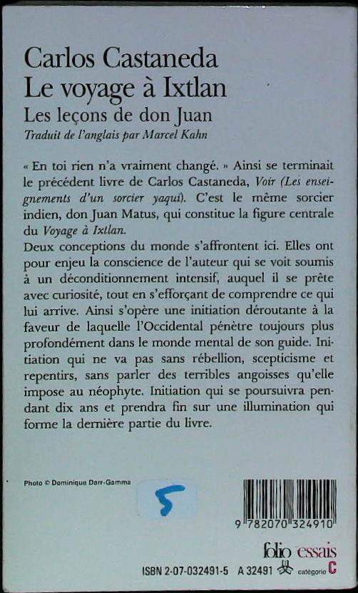 Voyage à Ixtlan : livres pas cher d'occasion, de seconde main de l'association Lire et Créer