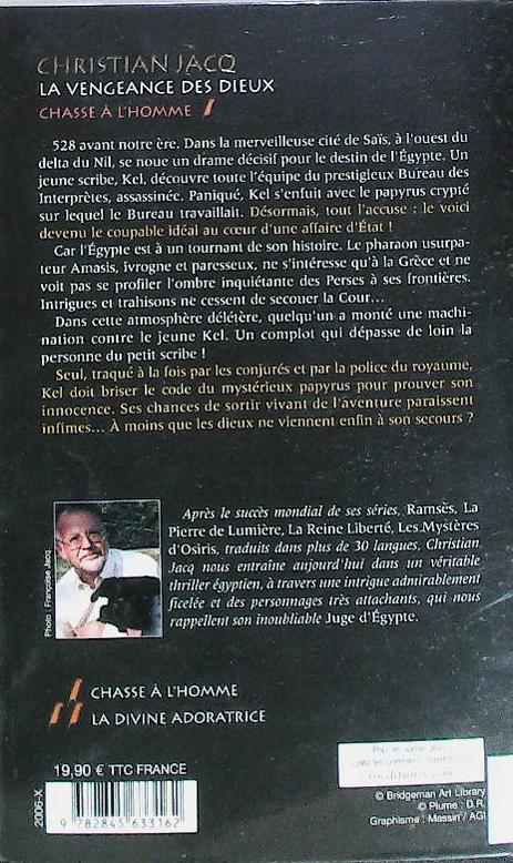 La vengeance des Dieux: chasse à l'homme : livres pas cher d'occasion, de seconde main de l'association Lire et Créer